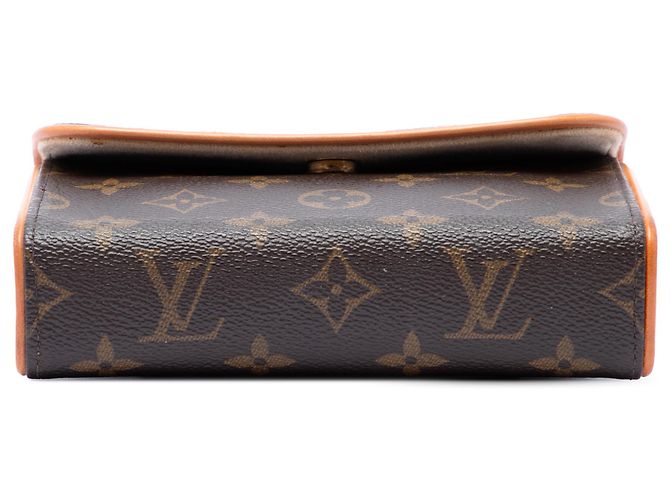 Louis Vuitton Pochette Florentine Monogram Marrone - vista 3