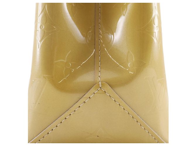 Louis Vuitton Yellow Monogram Vernis Reade PM Giallo - vista 12