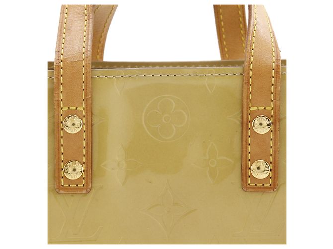 Louis Vuitton Yellow Monogram Vernis Reade PM Giallo - vista 18