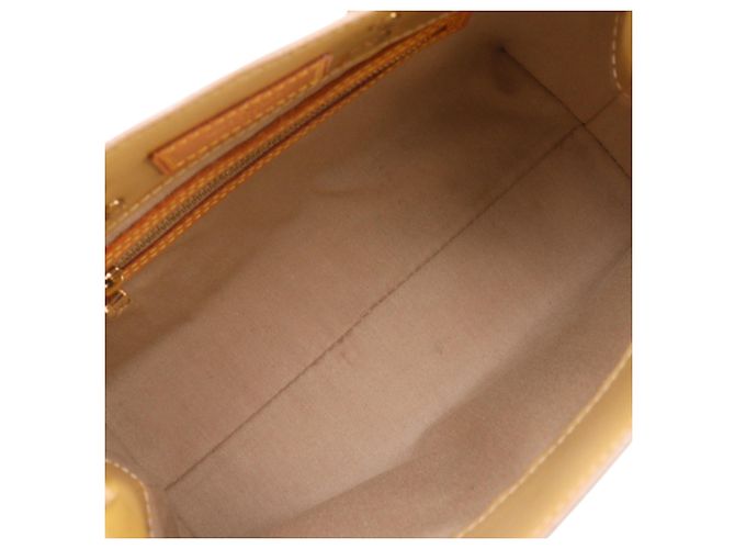 Louis Vuitton Yellow Monogram Vernis Reade PM Giallo - vista 5