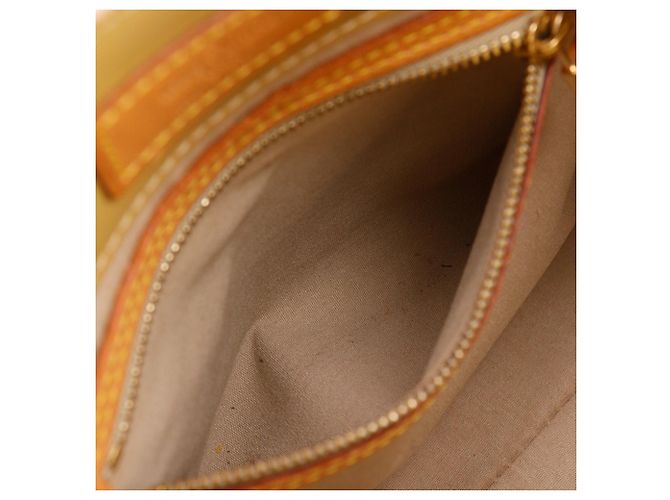Louis Vuitton Yellow Monogram Vernis Reade PM Giallo - vista 6