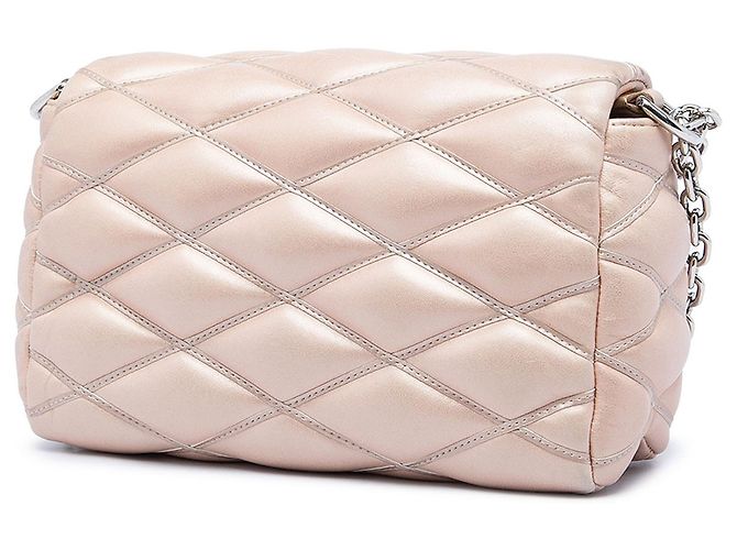 Twist Louis Vuitton Pelle di Agnello Beige Malletage GO 14 PM - vista 2