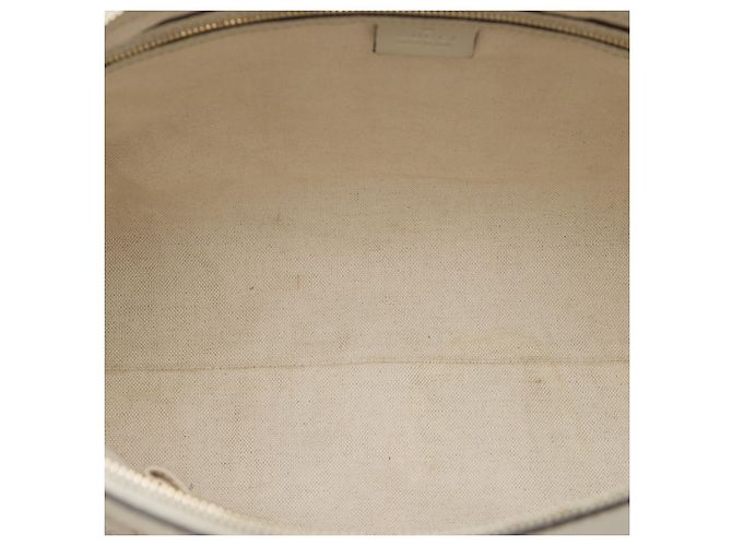Borsa Gucci White Guccissima Mayfair Bianco - vista 4