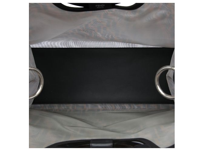 Bolso Fendi Runaway Shopper de malla FF 1974 marrón grande Castaño - vista 4
