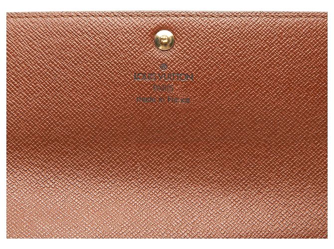 Louis Vuitton Marrón Stephen Sprouse Monogram Graffiti Cartera de Crédito Castaño - vista 5