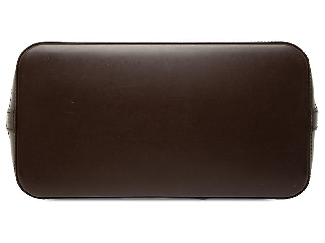 Louis Vuitton Marrone Damier Ebene Alma PM - vista 3