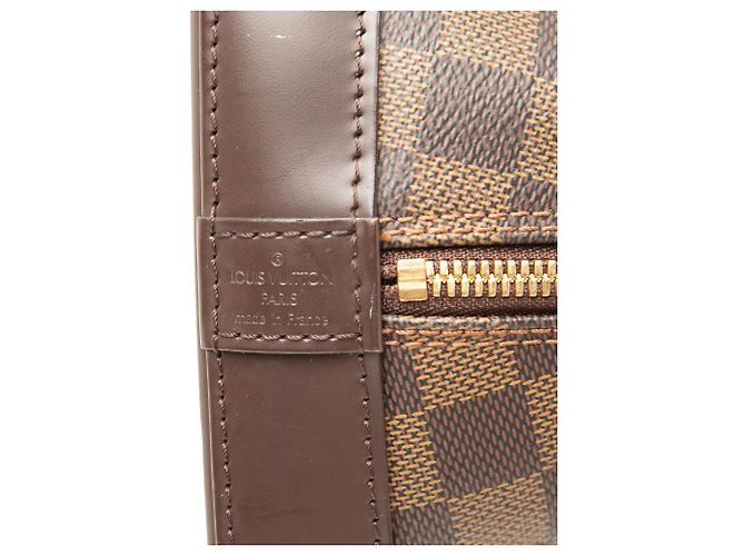Louis Vuitton Marrone Damier Ebene Alma PM - vista 6