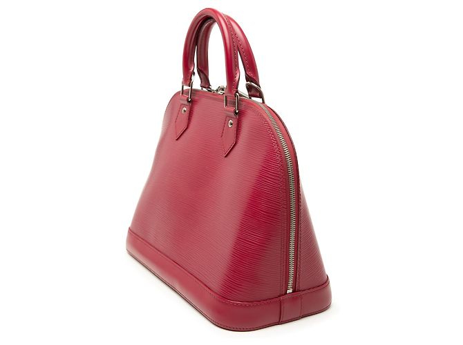 Louis Vuitton Alma PM in Epi rosso - vista 2