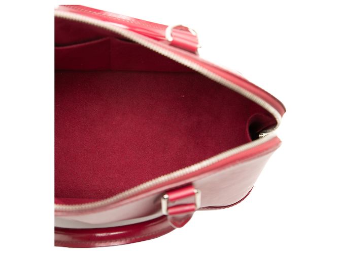 Louis Vuitton Alma PM in Epi rosso - vista 4
