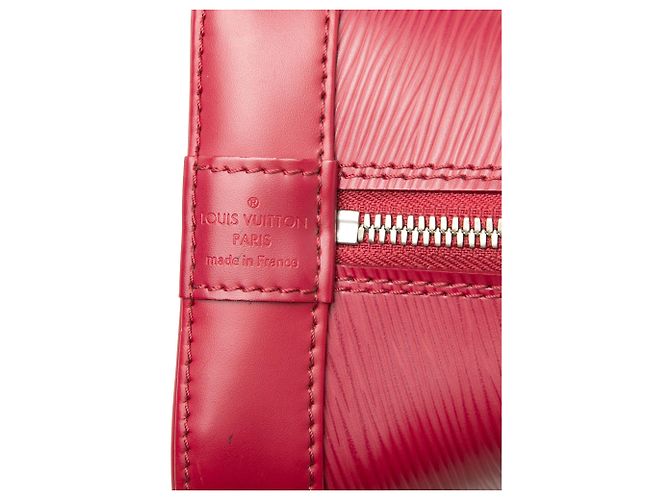 Louis Vuitton Alma PM in Epi rosso - vista 5