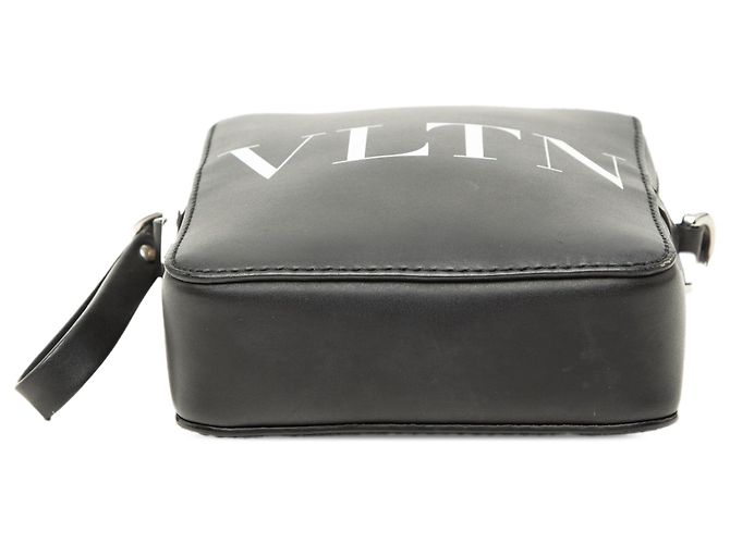 Valentino Borsa a tracolla VLTN piccola in pelle nera Nero - vista 3