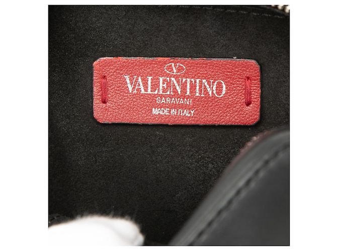 Valentino Borsa a tracolla VLTN piccola in pelle nera Nero - vista 5