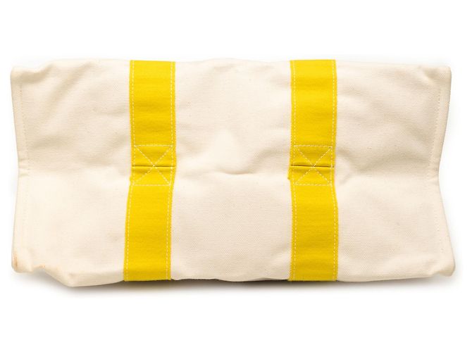 Tote Hermès Beige Toile Bora Bora GM - vista 3