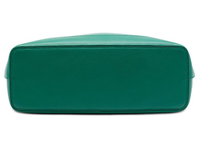 Tote Ophidia in pelle di vitello verde Medium Gucci - vista 3