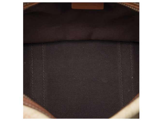 Borsa Boston Joy GG Supreme marrone Medium di Gucci Beige - vista 4