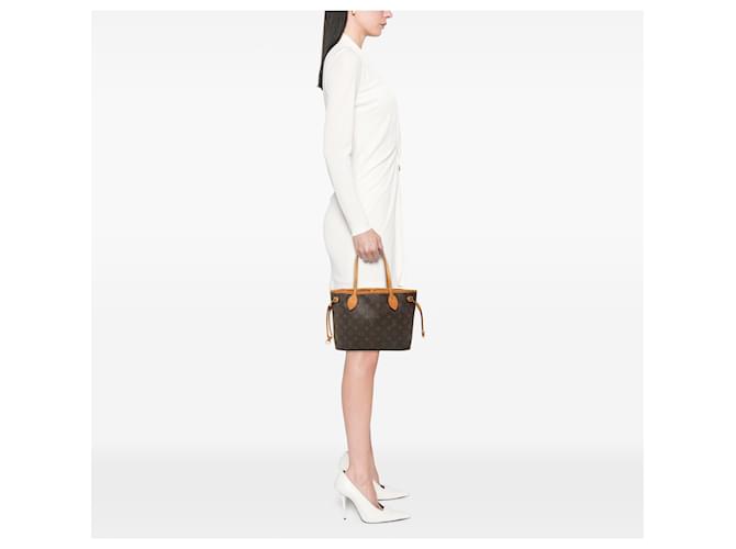 Louis Vuitton Marrone Monogram Neverfull PM - vista 6