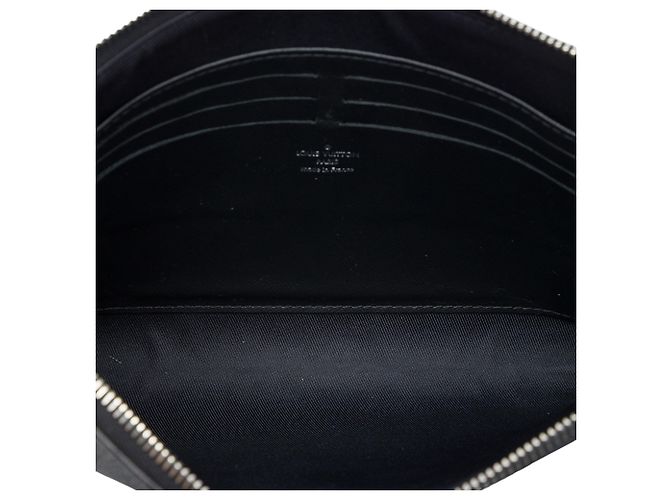 Louis Vuitton Pochette Jour MM in Damier Graphite nero - vista 4