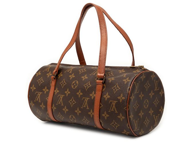 Louis Vuitton Marrone Monogram Papillon 30 - vista 2