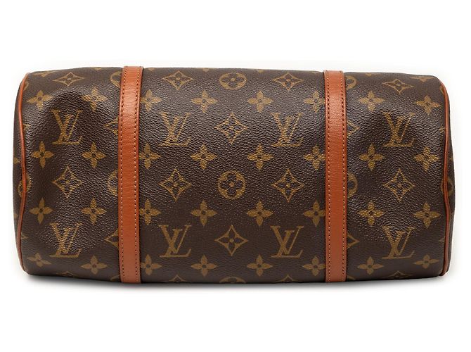 Louis Vuitton Marrone Monogram Papillon 30 - vista 3