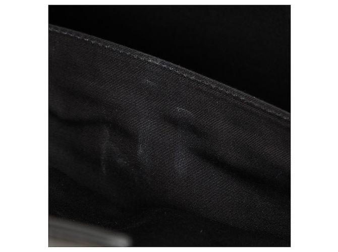 Bulgari Borsa Bvlgari in pelle nera con logo Nero - vista 6
