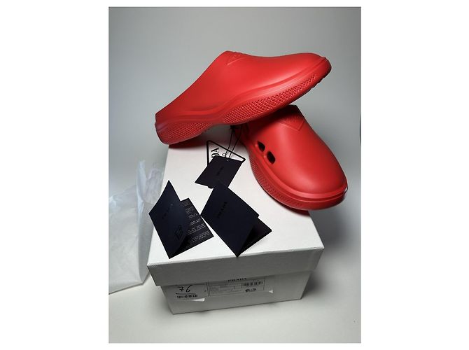 Sabot Prada Mellow Red – Taglia 8 (EU 42) Rosso - vista 4