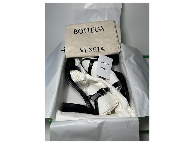 Sandali Step Bottega Veneta neri – Taglia 41 Nero - vista 3