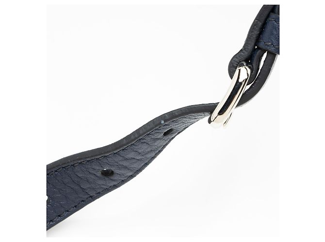 Tote Shopping Vitello Daino Prada Blu - vista 9
