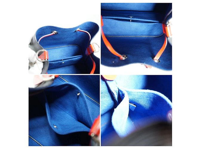 Borsa a tracolla in pelle Louis Vuitton NeoNoe BB Multicolore - vista 6