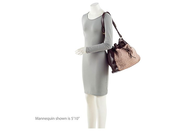 Borsa a Spalla Louis Vuitton Monogram Idylle Noe Rosso - vista 5