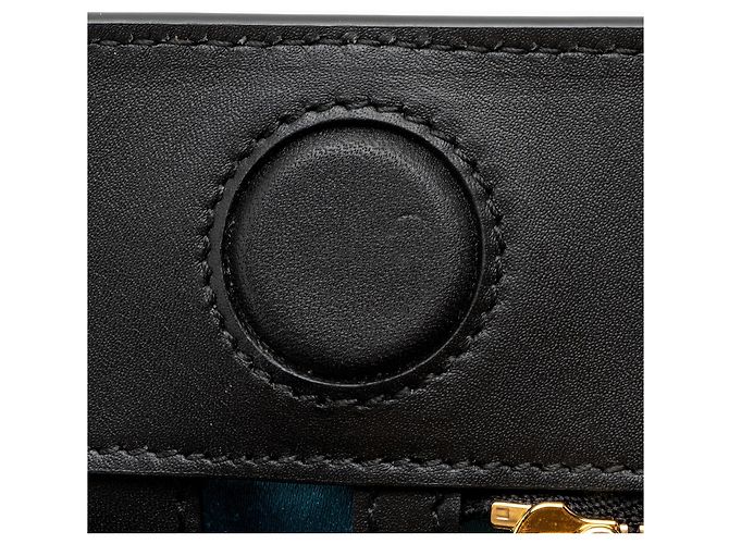 Borsa a tracolla Gucci Suede Ophidia Large Chain Nero - vista 10