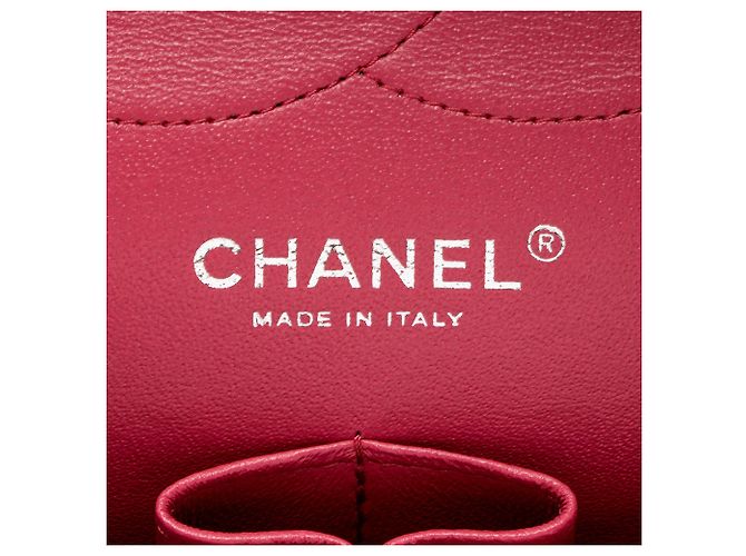 Gabrielle Borsa Chanel Classic Jumbo Double Flap in pelle Caviar Rosso - vista 8