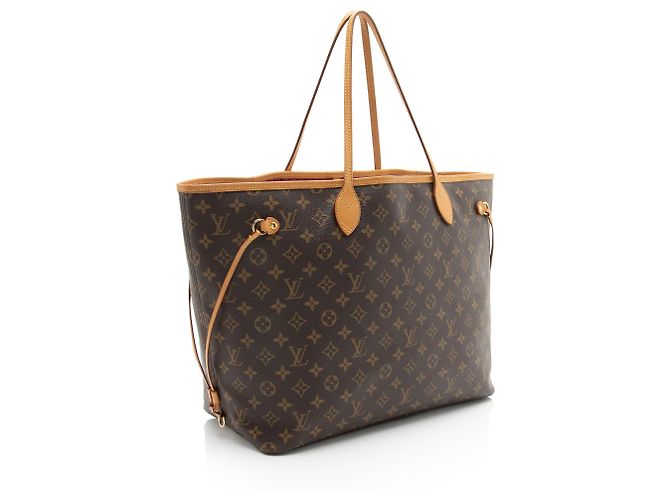 Tote Louis Vuitton Monogram Canvas Neverfull GM Marrone - vista 2