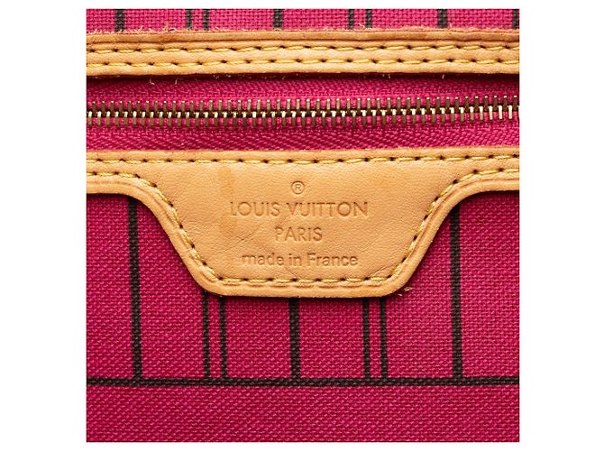 Tote Louis Vuitton Monogram Canvas Neverfull GM Marrone - vista 8