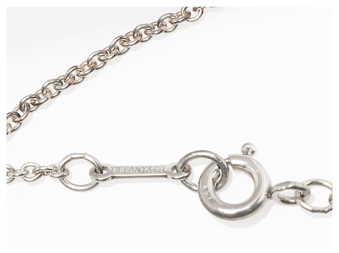Collana Elsa Peretti in argento sterling con cuore aperto 22mm di Tiffany & Co. Metallico - vista 3