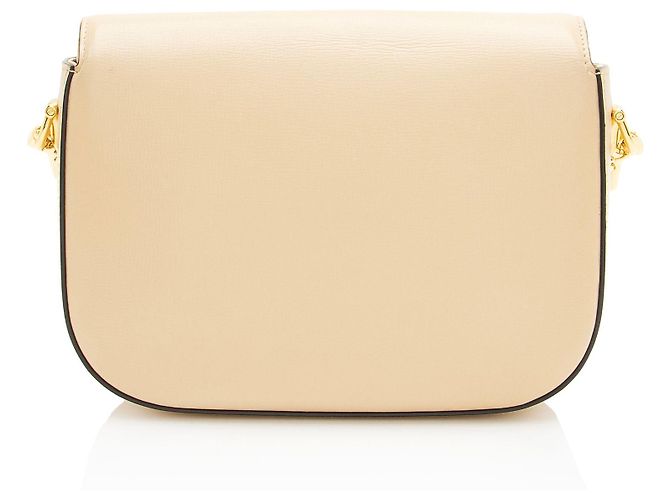 Mini borsa a tracolla Gucci Leather Horsebit 1955 Marrone Beige - vista 3