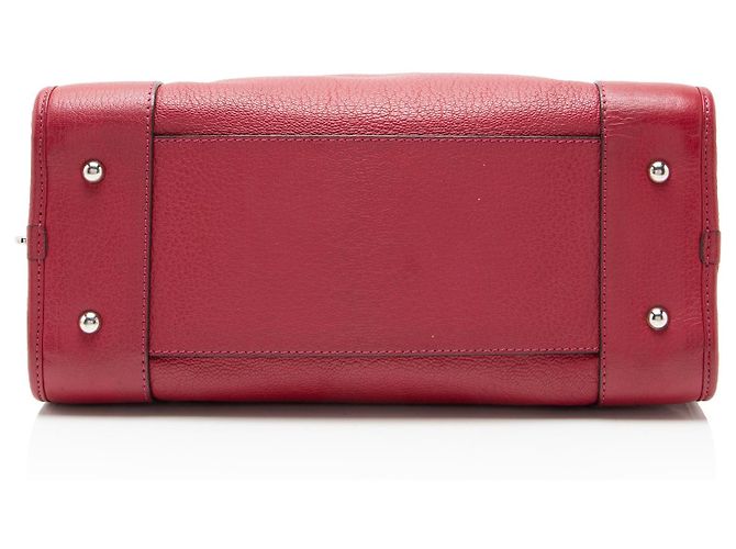 Borsa in pelle Loewe Amazona 28 Rosso - vista 4