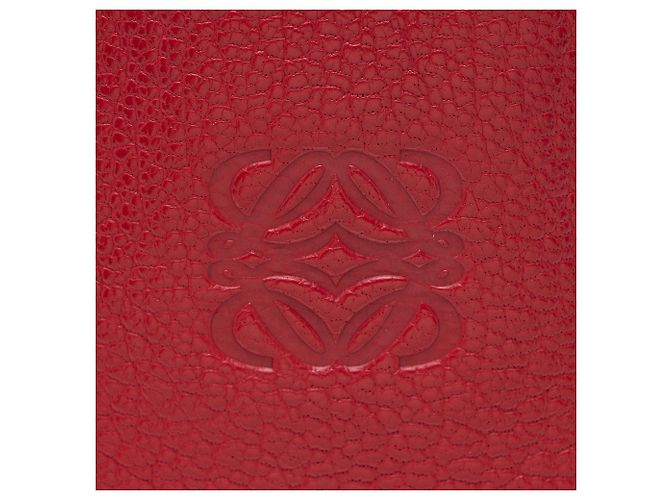 Borsa in pelle Loewe Amazona 28 Rosso - vista 8