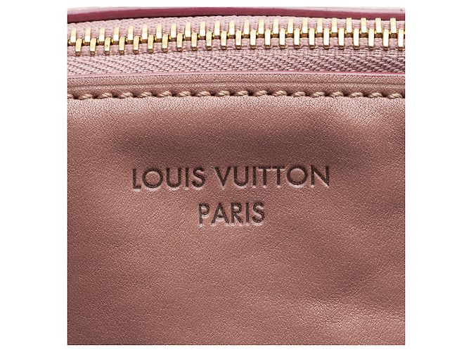 Borsa a tracolla con catena Lockit in pelle Louis Vuitton Boudoir Rosa - vista 9