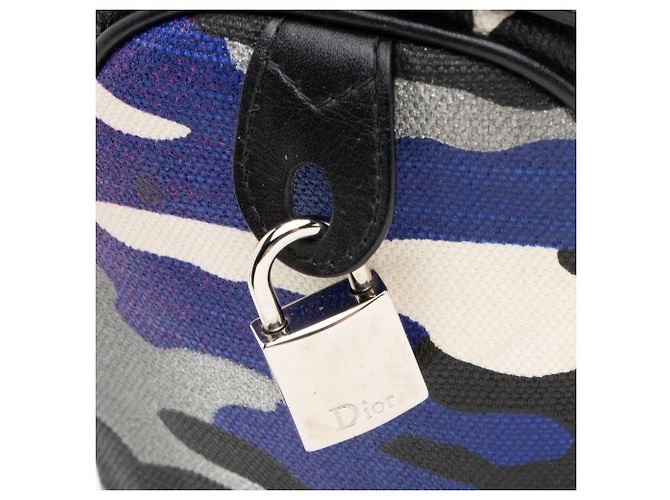 Borsa Satchel Anselm Reyle in Tela Edizione Limitata Dior - vista 10