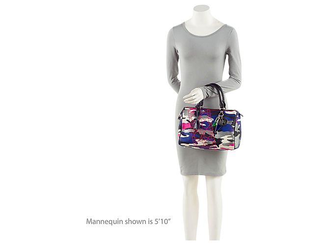 Borsa Satchel Anselm Reyle in Tela Edizione Limitata Dior - vista 5
