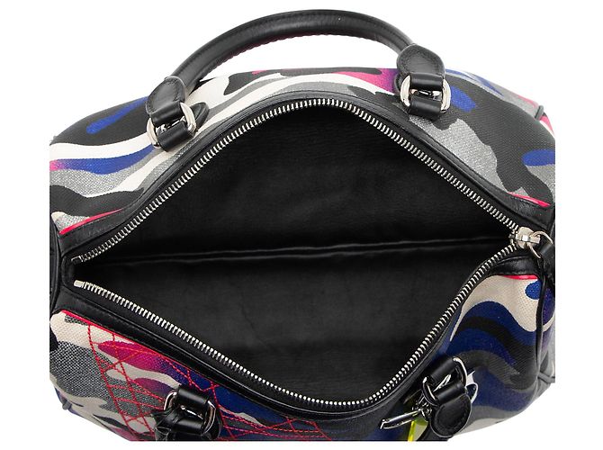 Borsa Satchel Anselm Reyle in Tela Edizione Limitata Dior - vista 7
