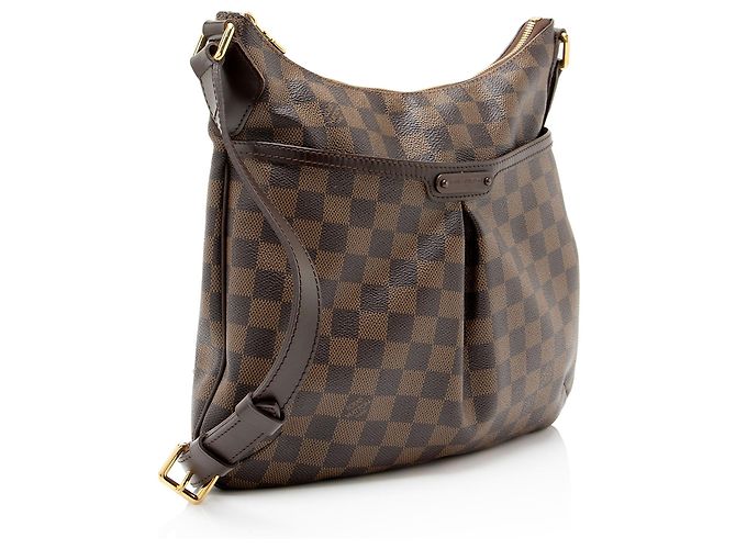 Borsa a Spalla Louis Vuitton Damier Ebene Bloomsbury PM Marrone - vista 2