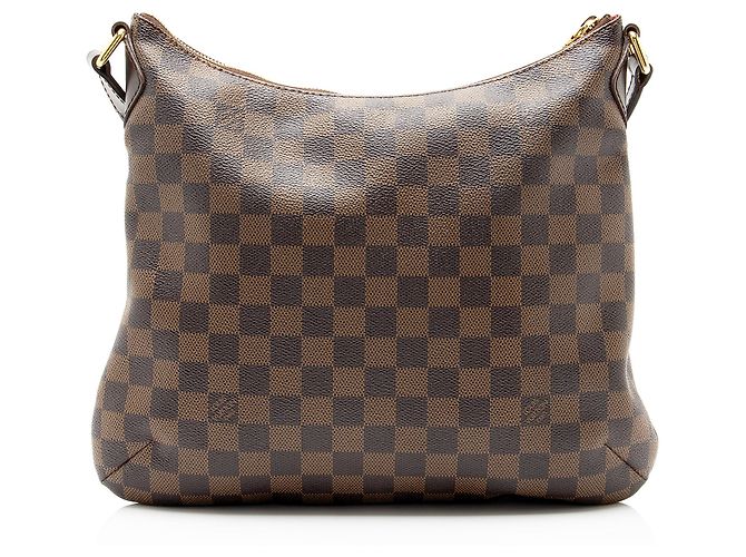 Borsa a Spalla Louis Vuitton Damier Ebene Bloomsbury PM Marrone - vista 3