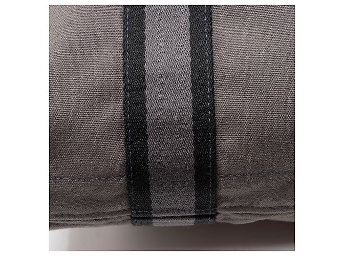 Hermès Hermes Toile Fourre Tout Shopping Tote Nero - vista 8