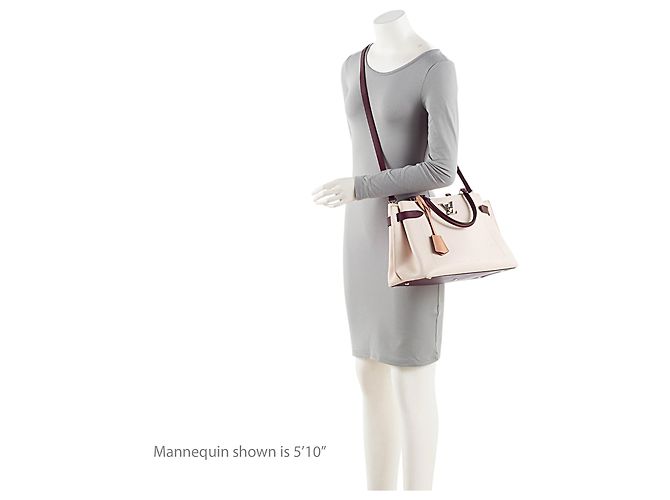 Tote Louis Vuitton in pelle di vitello Lockme Day Rosso - vista 5