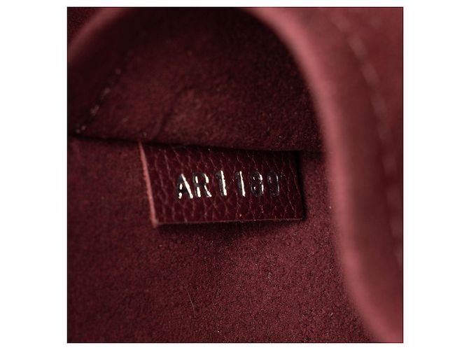 Tote Louis Vuitton in pelle di vitello Lockme Day Rosso - vista 6