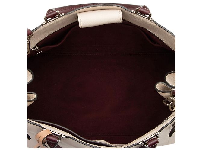 Tote Louis Vuitton in pelle di vitello Lockme Day Rosso - vista 7