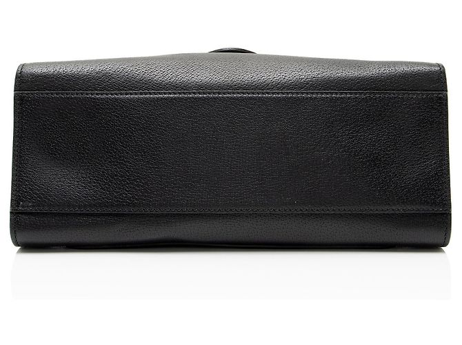 Bolsa Linea Totem de couro e cristal com borboleta Gucci Preto - vista 4