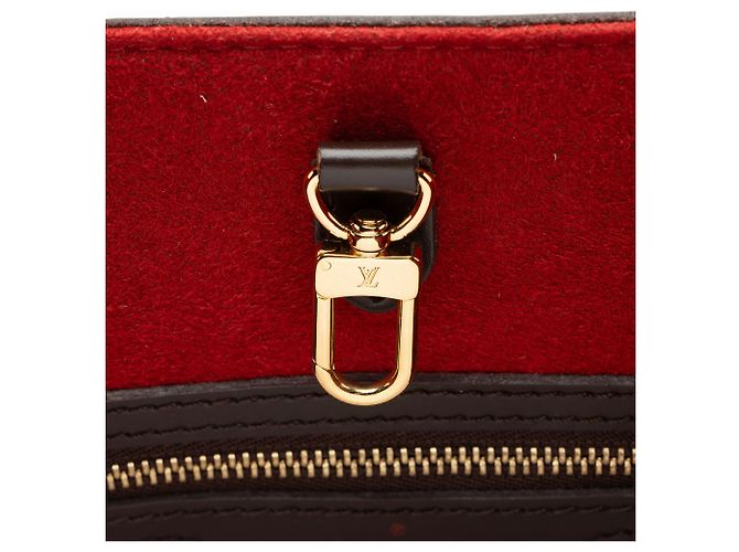 Tote Louis Vuitton Damier Ebene Hampstead PM Marrone - vista 10