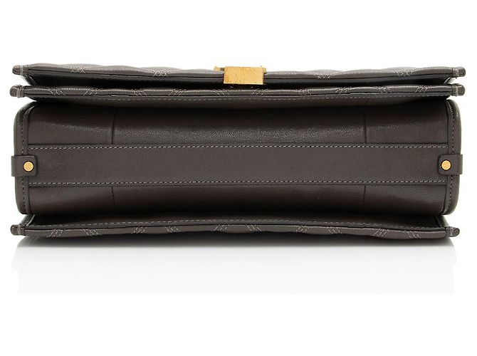 Borsa a tracolla Becky piccola in pelle trapuntata con monogramma a diamante Saint Laurent - vista 4